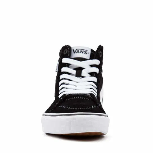 Mens Vans Filmore Hi High Top Shoes Black / White