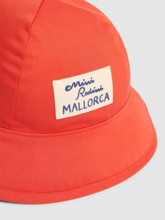 Mini Rodini   Organic cotton canvas bucket hat 