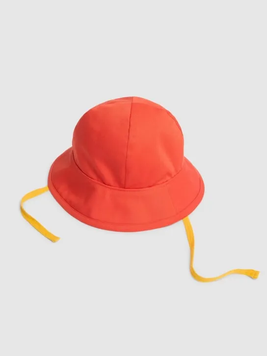 Mini Rodini   Organic cotton canvas bucket hat 