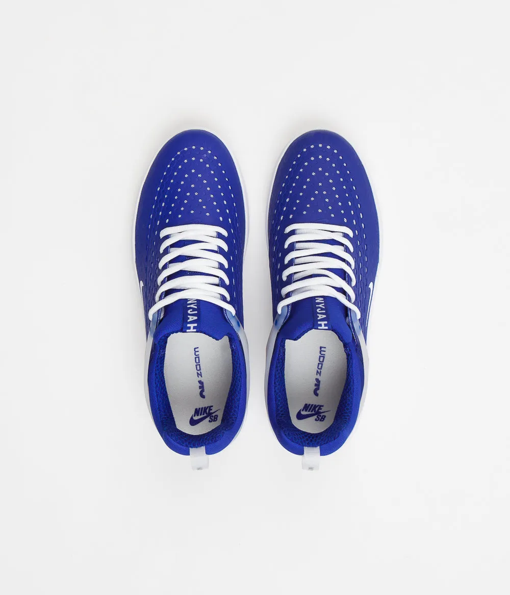 Nike SB Nyjah 3 Shoes - Game Royal / White - Game Royal - Game Royal
