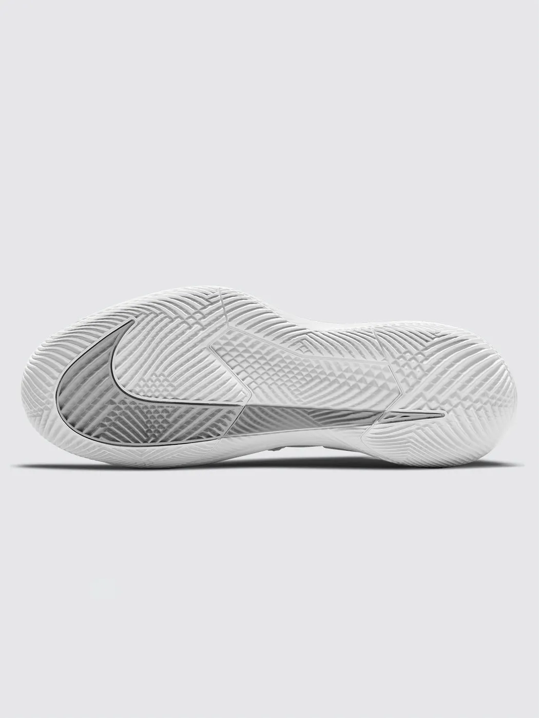 NikeCourt Air Zoom Vapor Pro - White/Metallic Silver