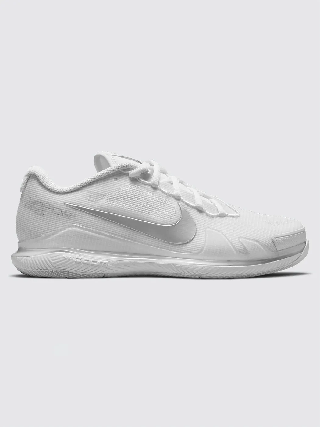 NikeCourt Air Zoom Vapor Pro - White/Metallic Silver
