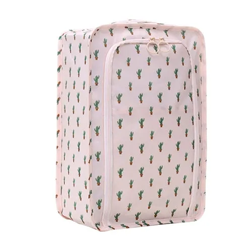 Portable Folding Shoes Bags Women Travel Protective Underwear Clothes Organizer Dustproof Storage