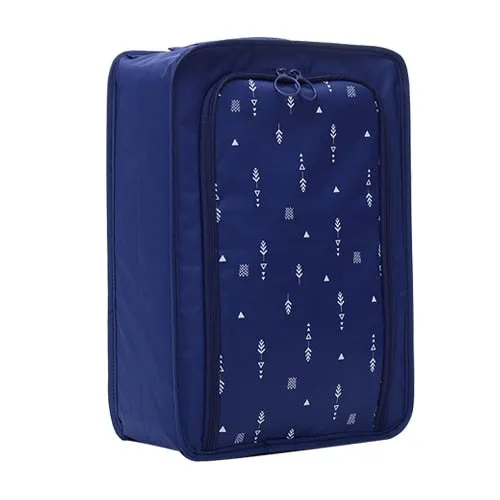 Portable Folding Shoes Bags Women Travel Protective Underwear Clothes Organizer Dustproof Storage
