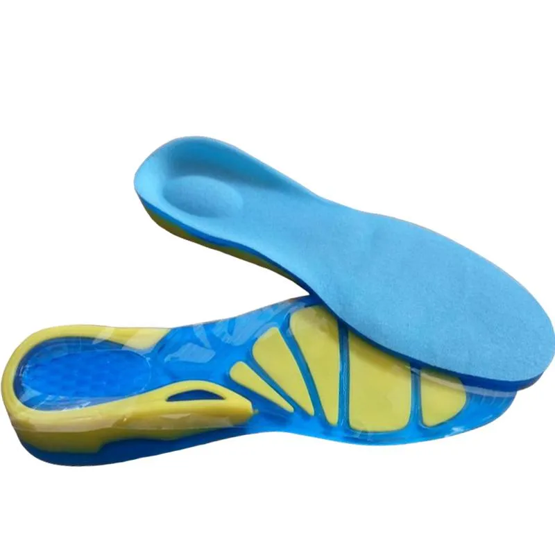 Professional Silicon Gel Shock Absorption insole