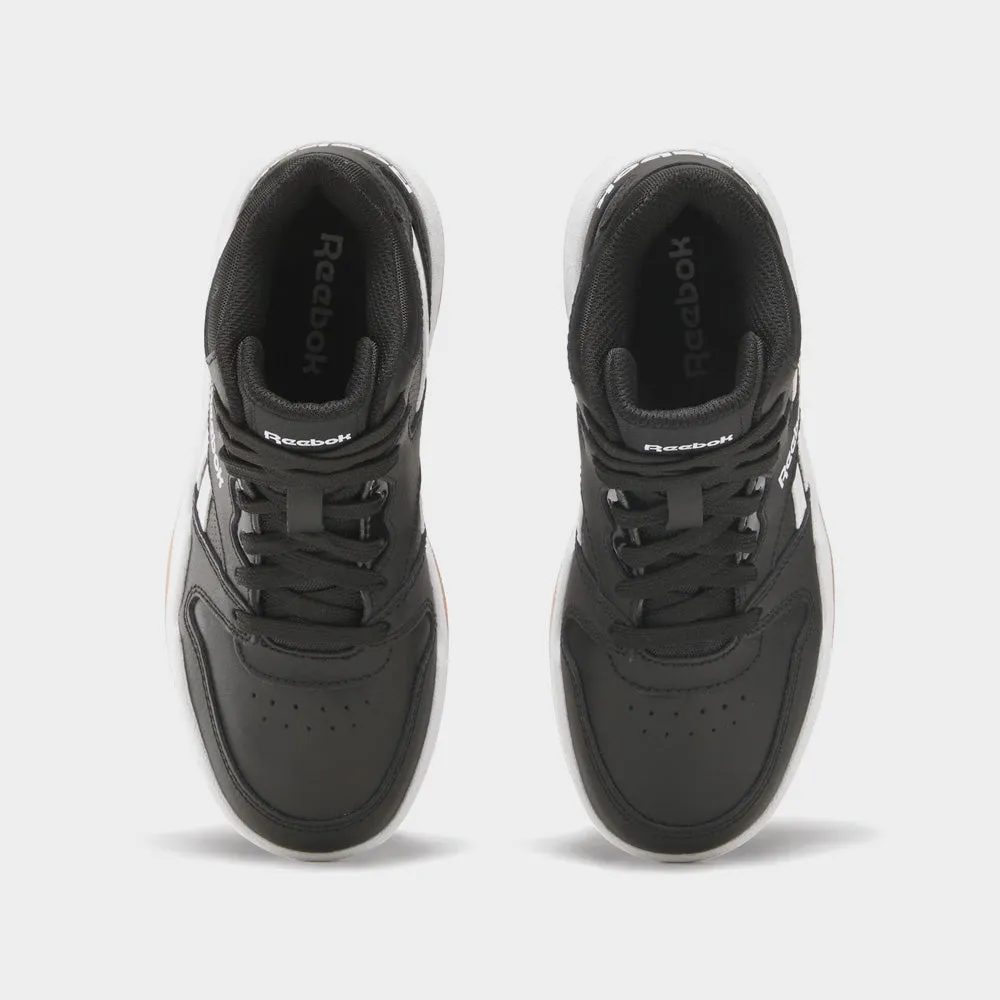 Reebok Youth Bb4500 Court Sneaker Black/white _ 183010 _ Black