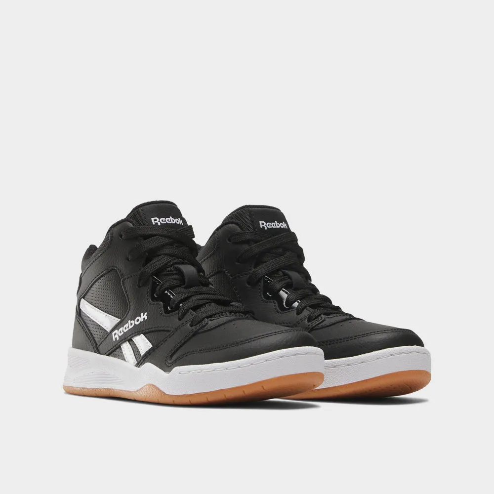 Reebok Youth Bb4500 Court Sneaker Black/white _ 183010 _ Black