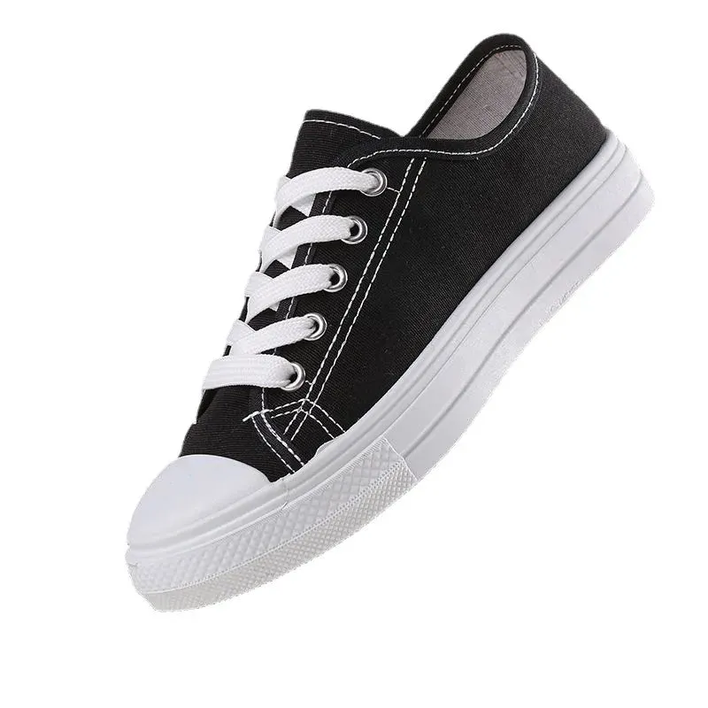Rhiannon - Trendy Lace-up Canvas Sneakers for Women
