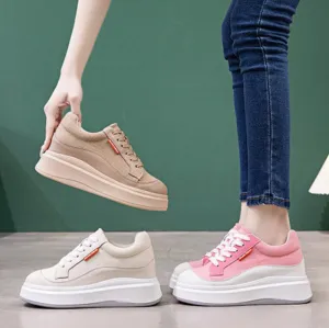 Small Feet Women's Thicksole Canvas Sneakers MS16