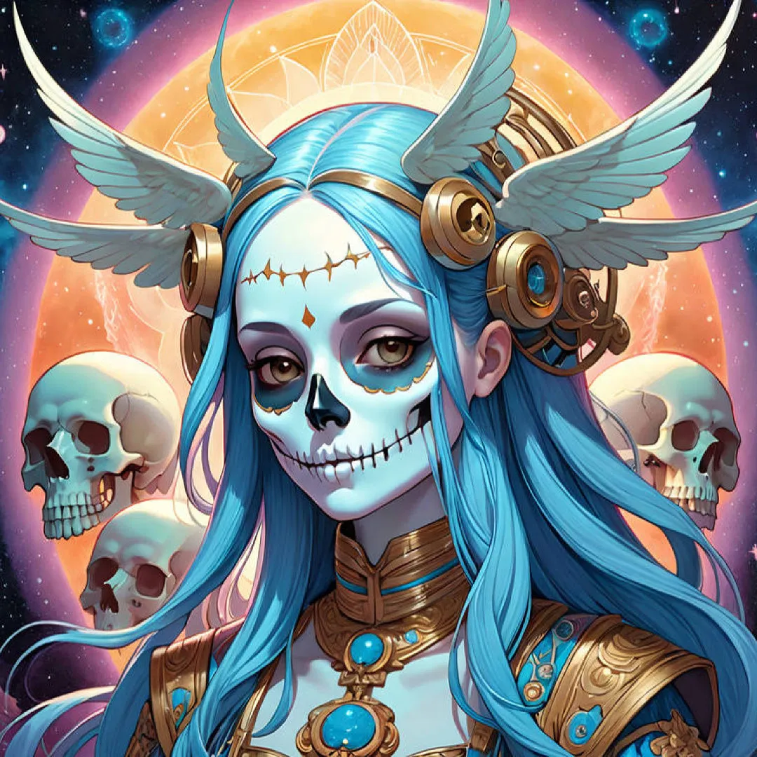 Soft Glances Pretty Skull