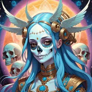 Soft Glances Pretty Skull