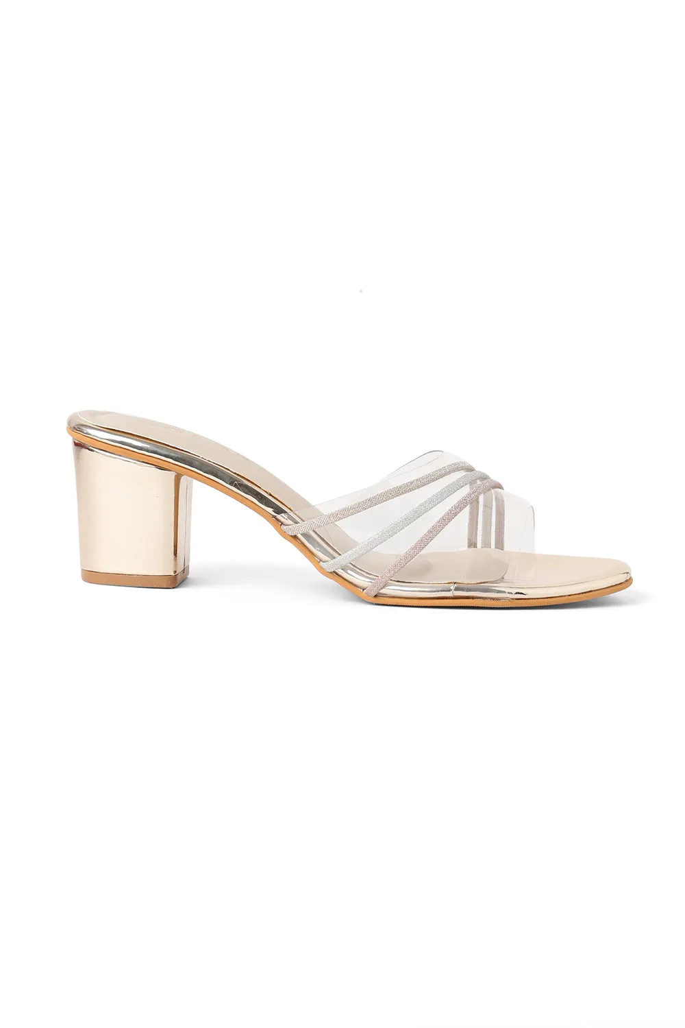 SOLES Crystalline Transparent Heels