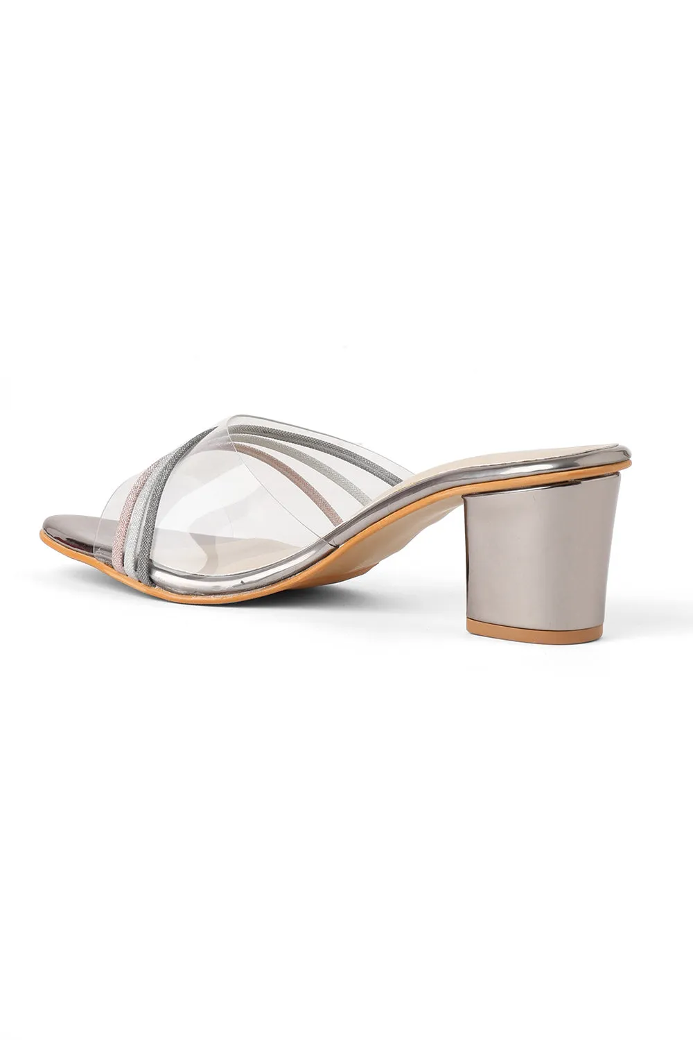 SOLES Crystalline Transparent Heels