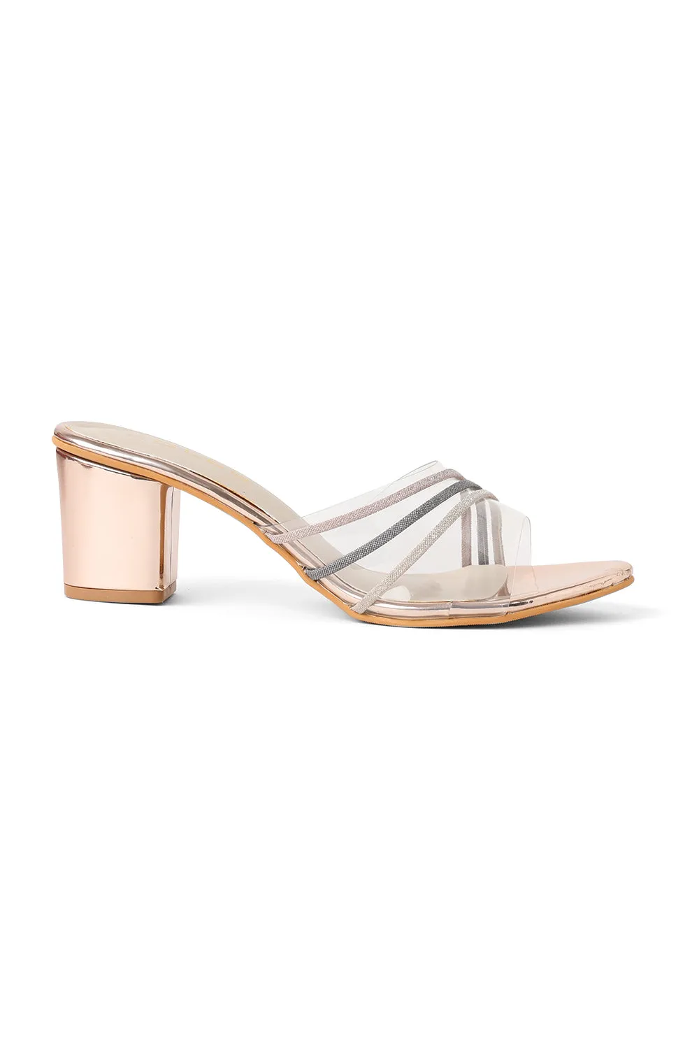 SOLES Crystalline Transparent Heels