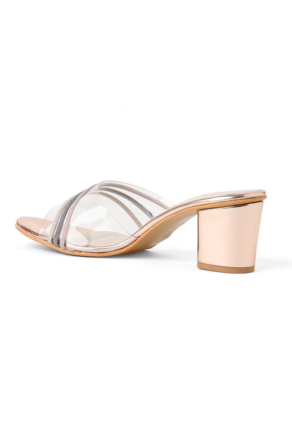 SOLES Crystalline Transparent Heels