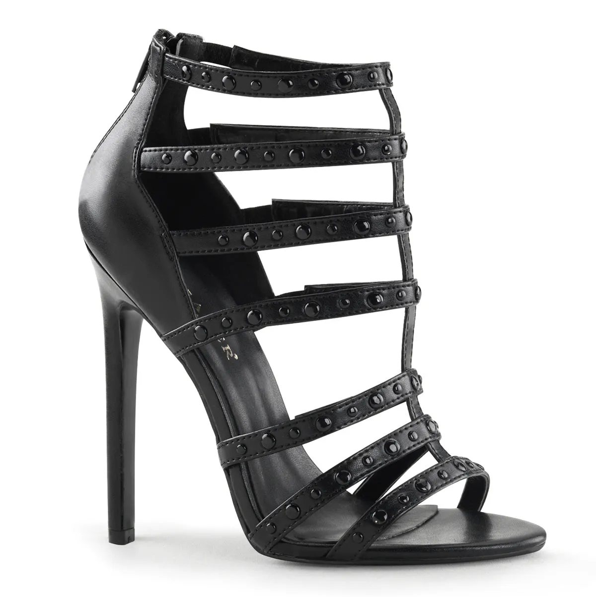Strappy T-Strap Sandal 5-inch Heel SEXY-15