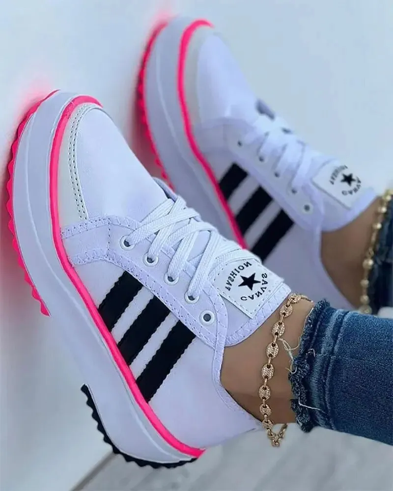 The colorful women's sneaker