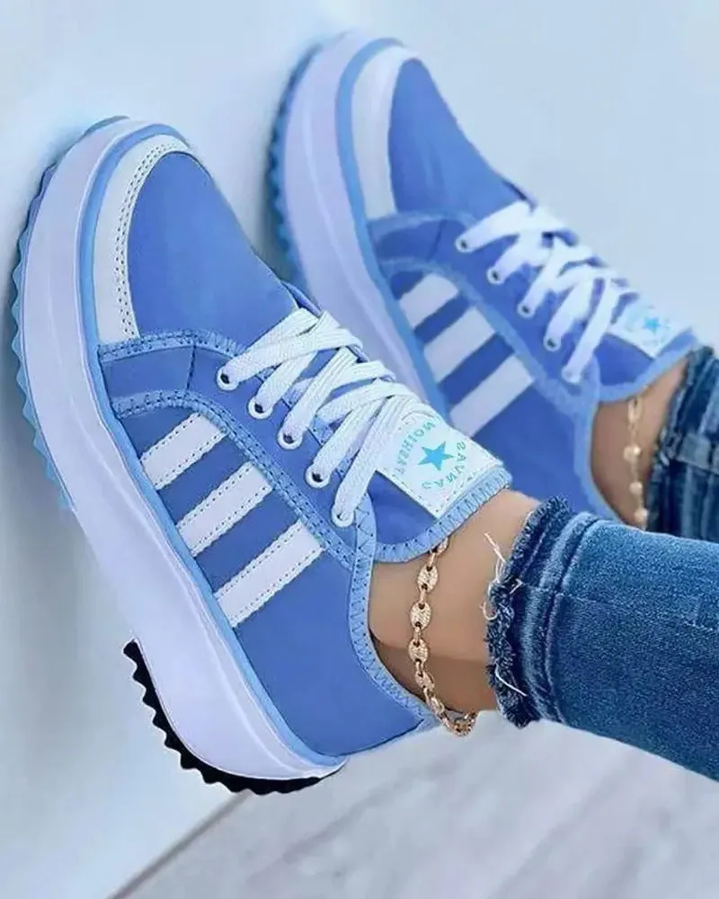 The colorful women's sneaker