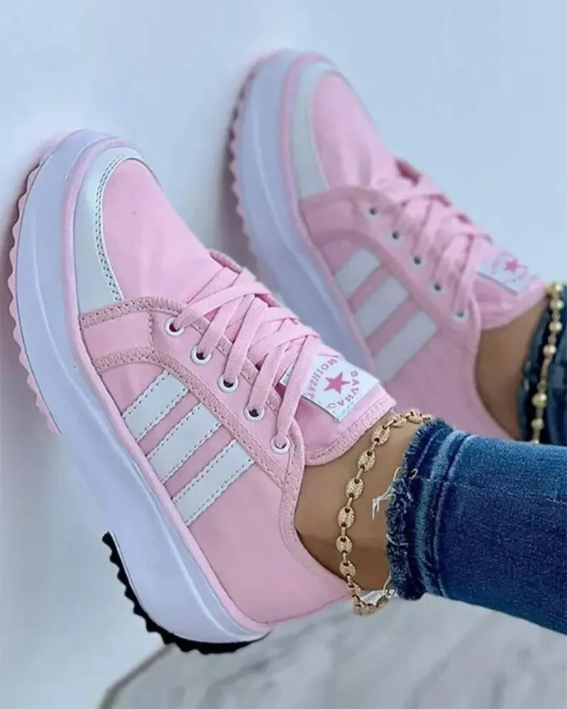 The colorful women's sneaker