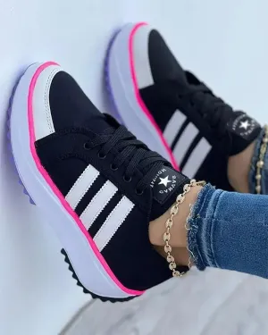 The colorful women's sneaker
