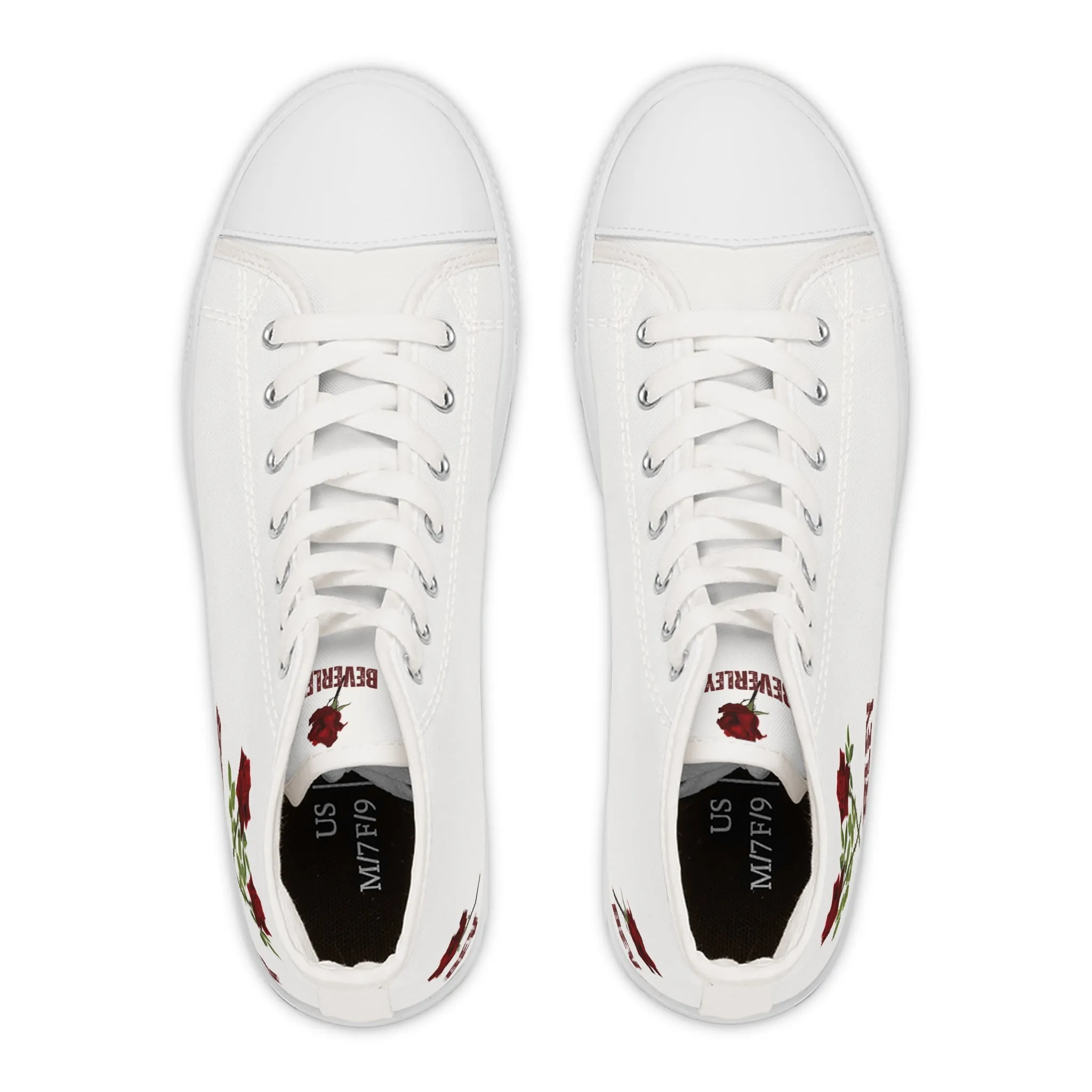 THE FAINT ONE  WHITE-  Women's High Top Sneakers