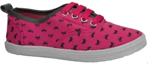 toddler girl's bow tie printed lace up cvo Case of 18