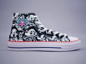 Tony Tony Chopper High Top Canvas Sneakers - One Piece