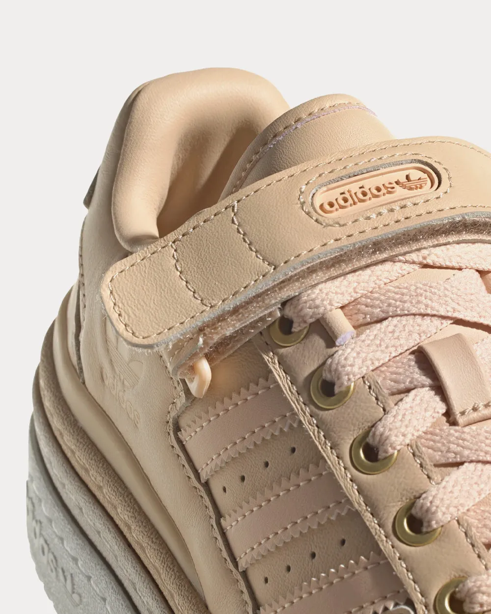 Triple Platforum Halo Blush / Off White / Pale Nude Low Top Sneakers