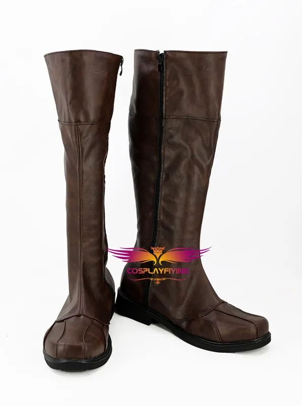 TV Series Firefly Malcolm Reynolds Cosplay Shoes Boots Custom Made for Adult Men and Women Halloween Carnival