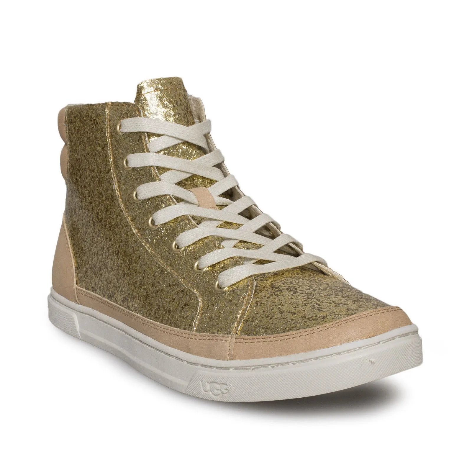 UGG Cradie Glitter Gold Sneakers