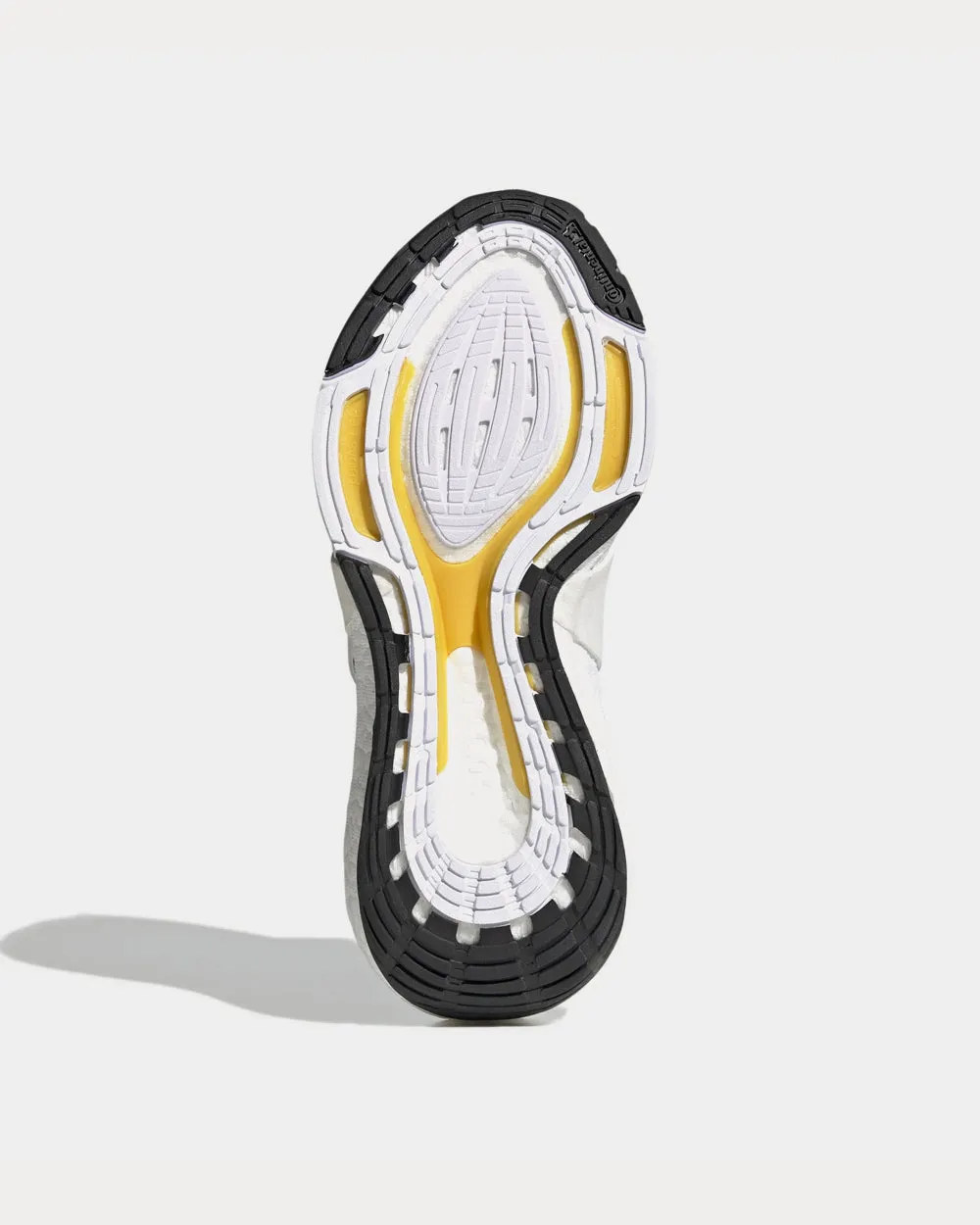 Ultraboost 21 Cloud White / Silver Metallic / Eqt Yellow Running Shoes
