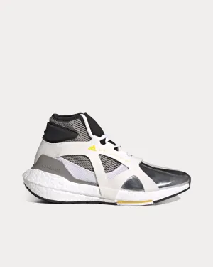Ultraboost 21 Cloud White / Silver Metallic / Eqt Yellow Running Shoes