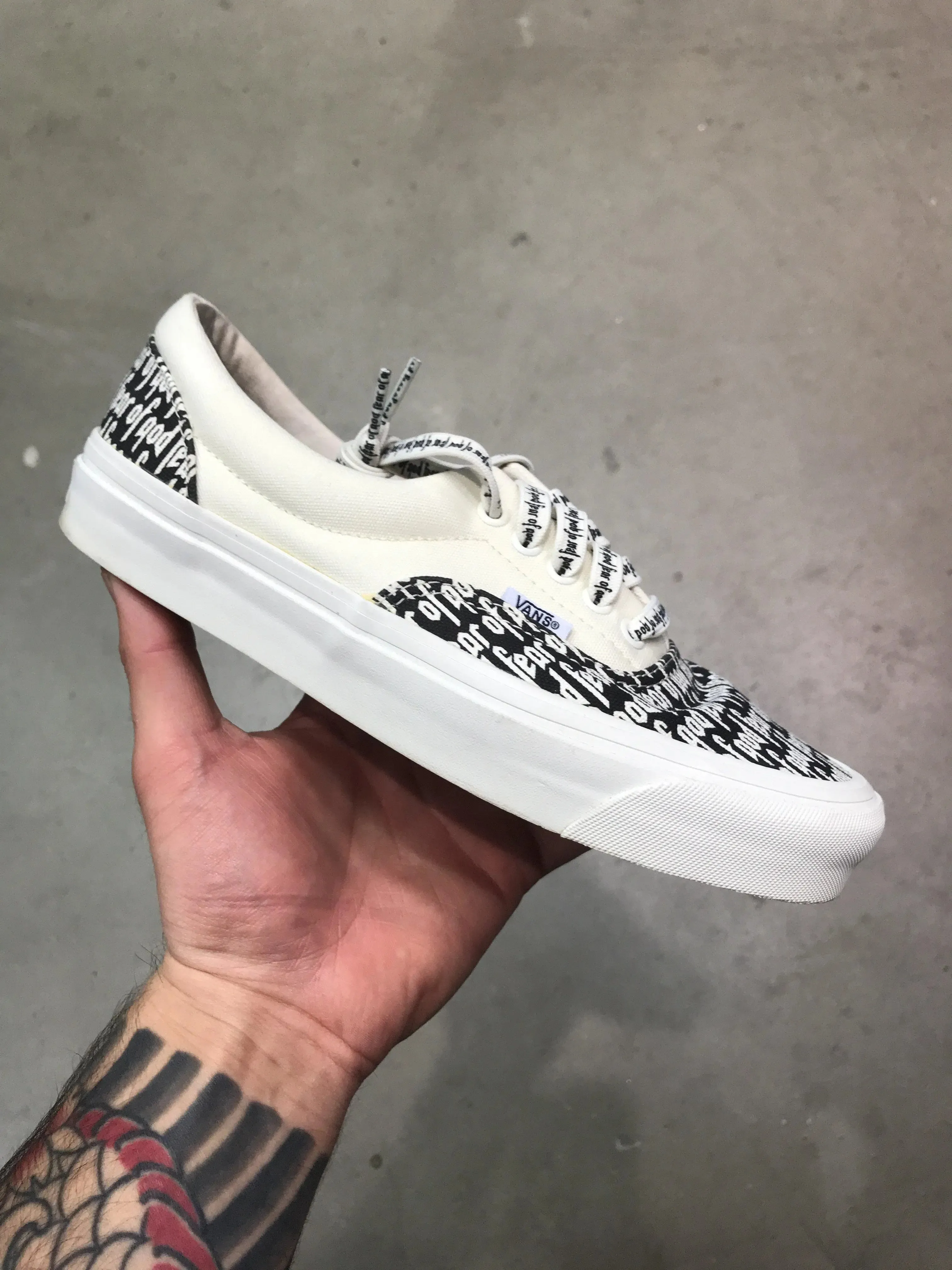 Vans Era 95 DX Fear of God White Black