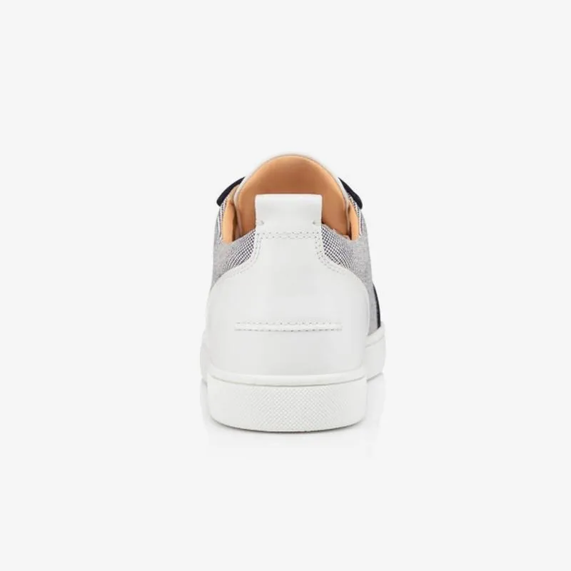 Vintage Canvas Leather Sneaker Navy