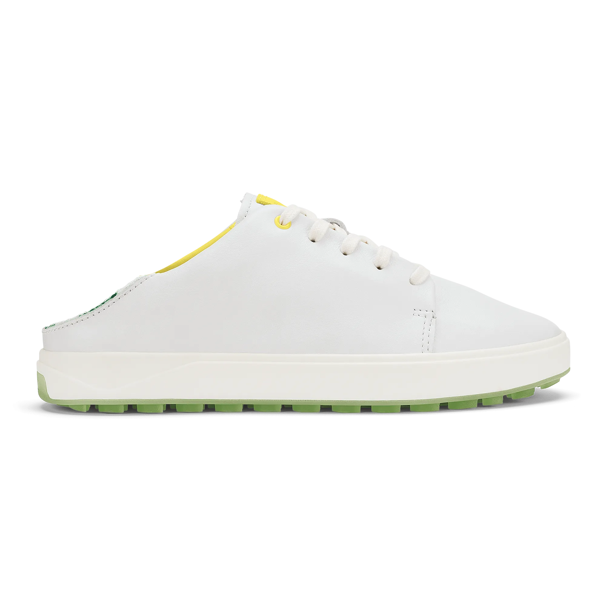 Wailea - Bright White / Medium Green