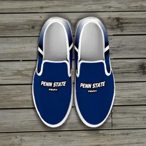 #WeAre Penn State Fan Canvas Slip-on Shoes