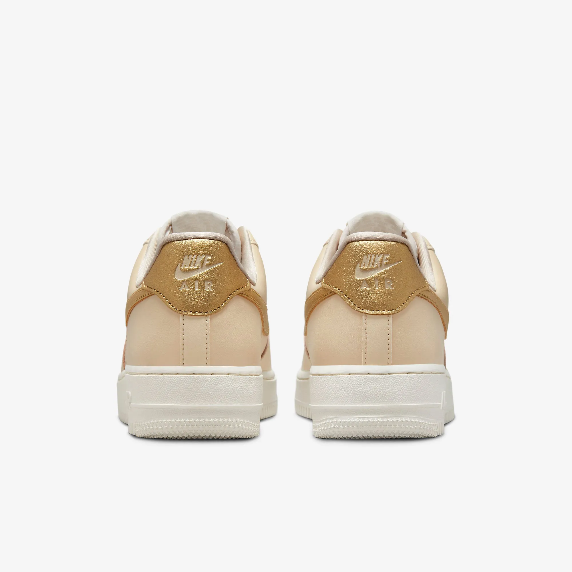 Women's Nike Air Force 1 '07 Essential (Sanddrift/Metallic Gold/White)(DQ7569-102)