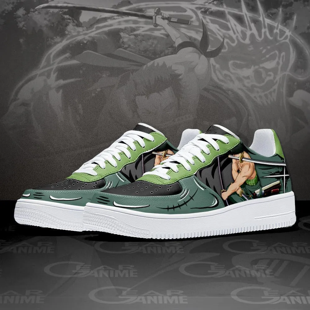 Zoro Santoryu Air Sneakers Custom Anime OP Shoes